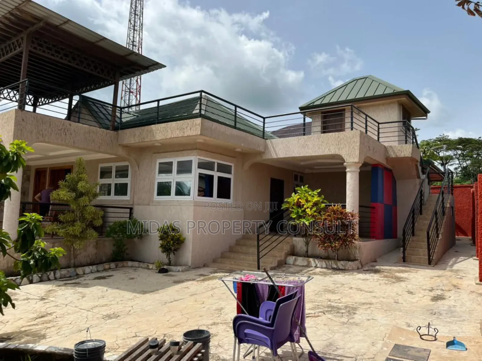 Furnished 4bdrm House in Akropong, Akuapim North for sale