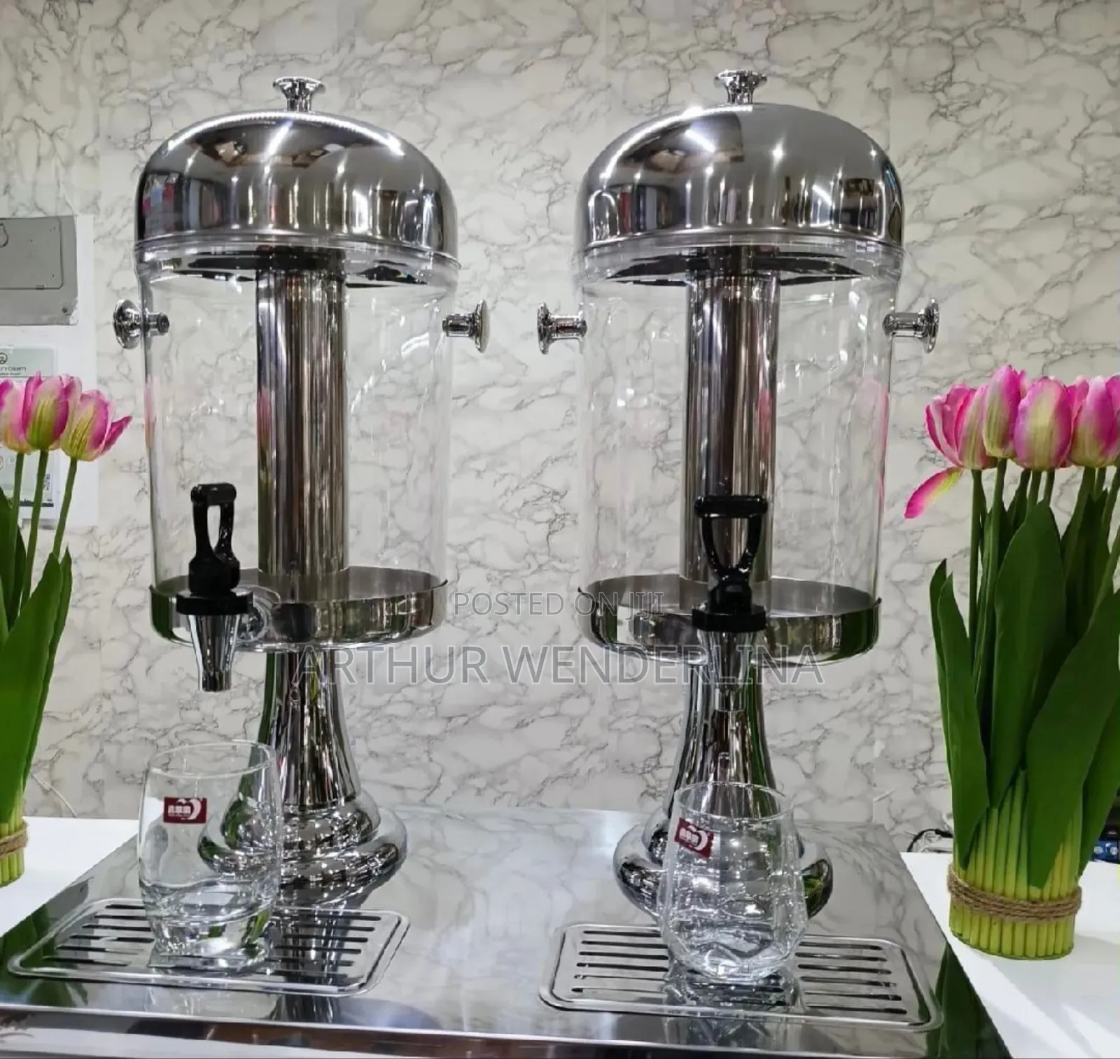 Double or 2 in 1 Drink Dispenser