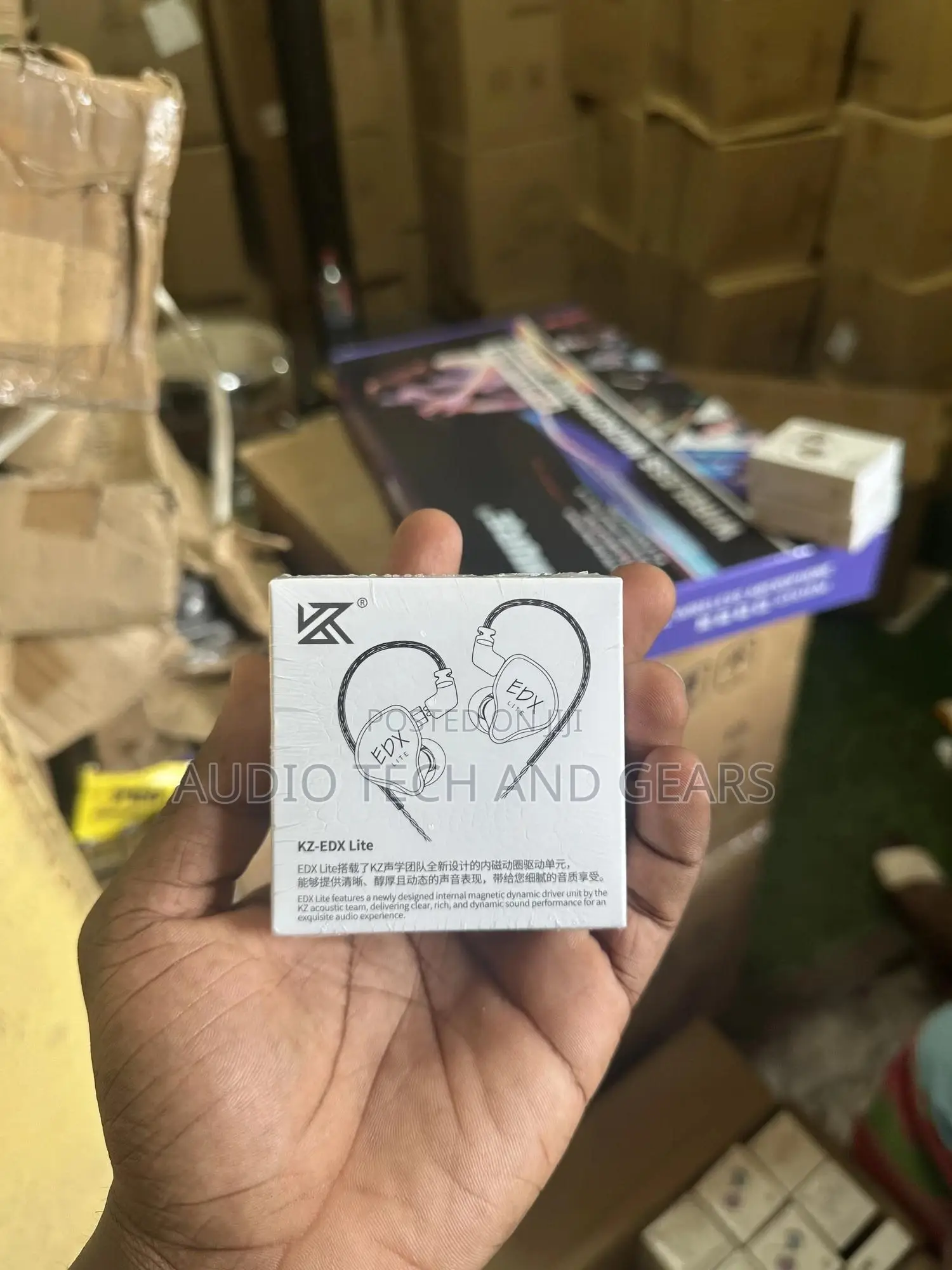 Kz Edx Lite in Ear Monitor Headphone