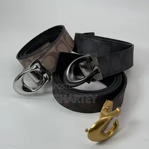Luxury Simple Men’S Fashion Reversible Leather Belt