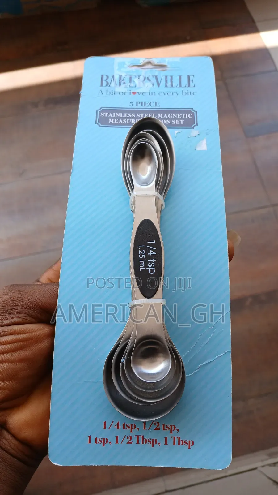 5 Pieces Stainless Steel Magnetic Measuring Set