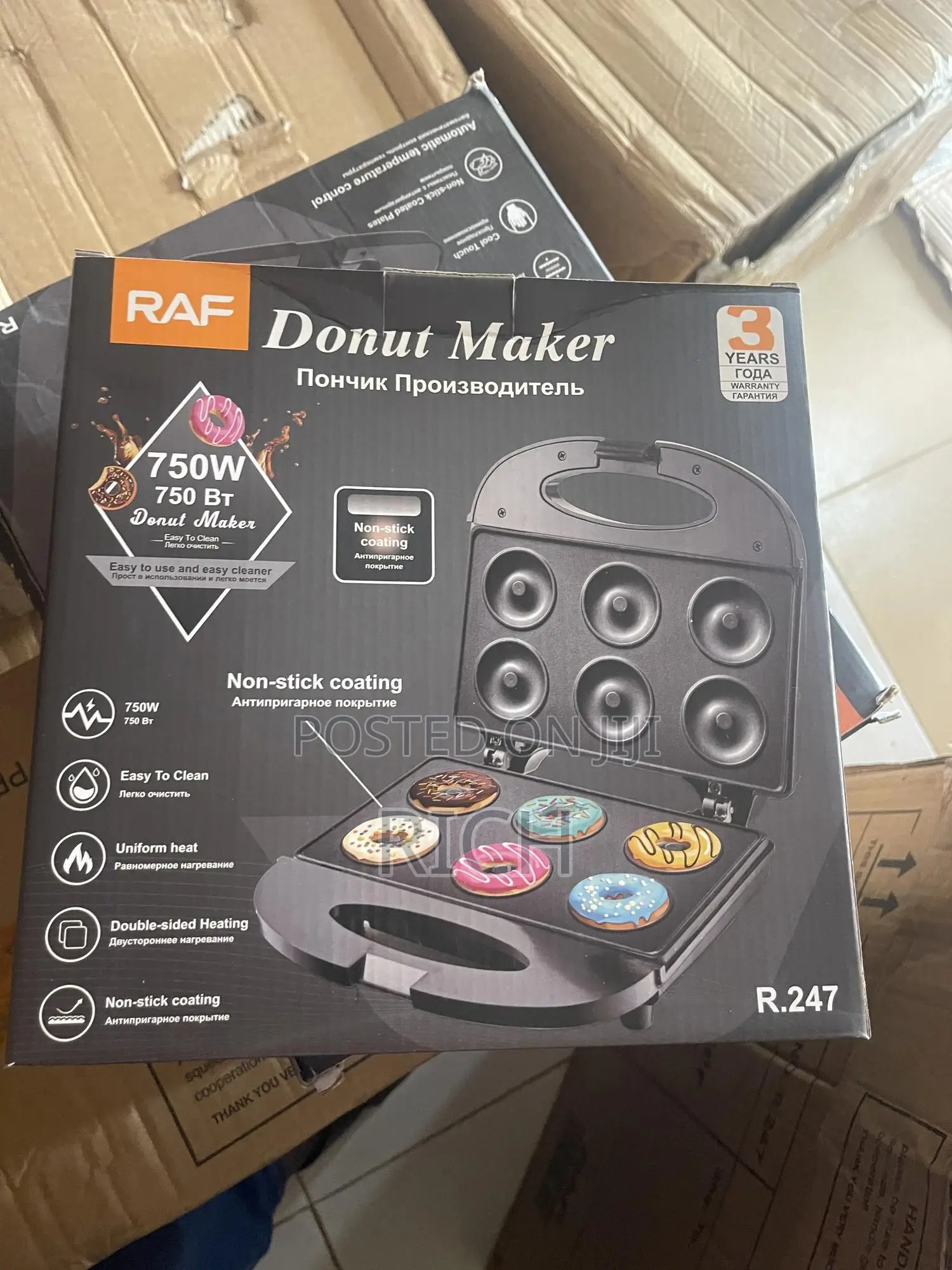 Raf Professional 6 Holes Donuts Maker at Wholesale Prices