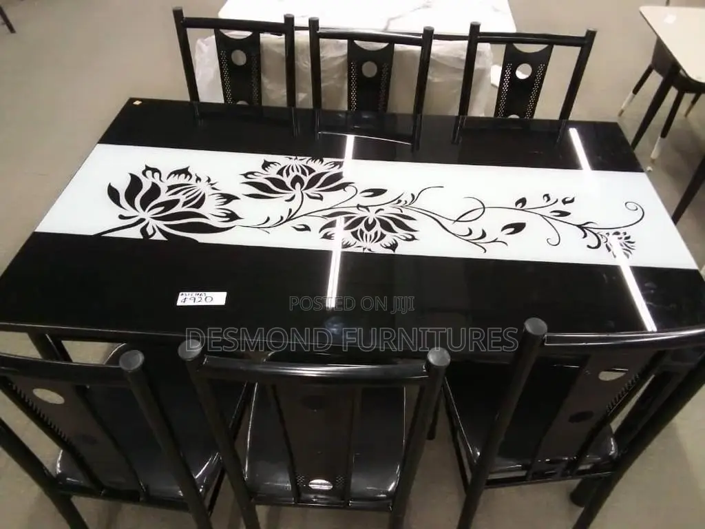 Dining Table With Six Chairs