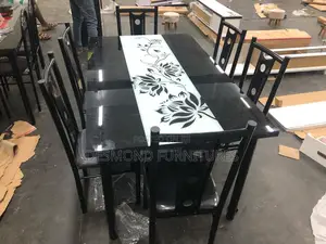Dining Table With Six Chairs