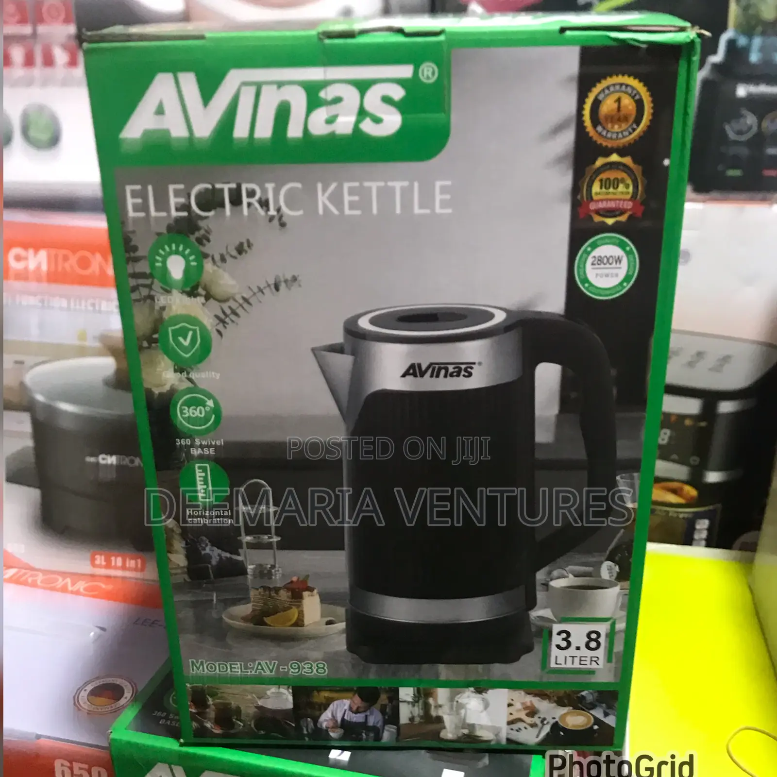 Avinas 3.8liters Electric Kettle