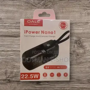 Nano 5000mah Portable Powerbank 22.5w Super Fast Charge