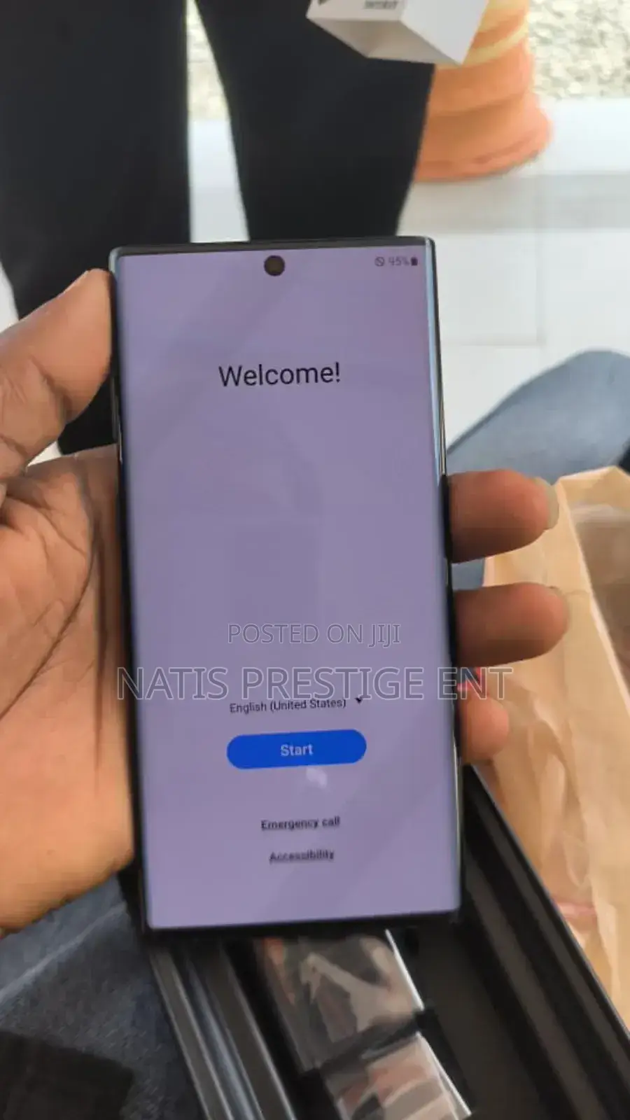 New Samsung Galaxy Note 10 5G 256 GB Black