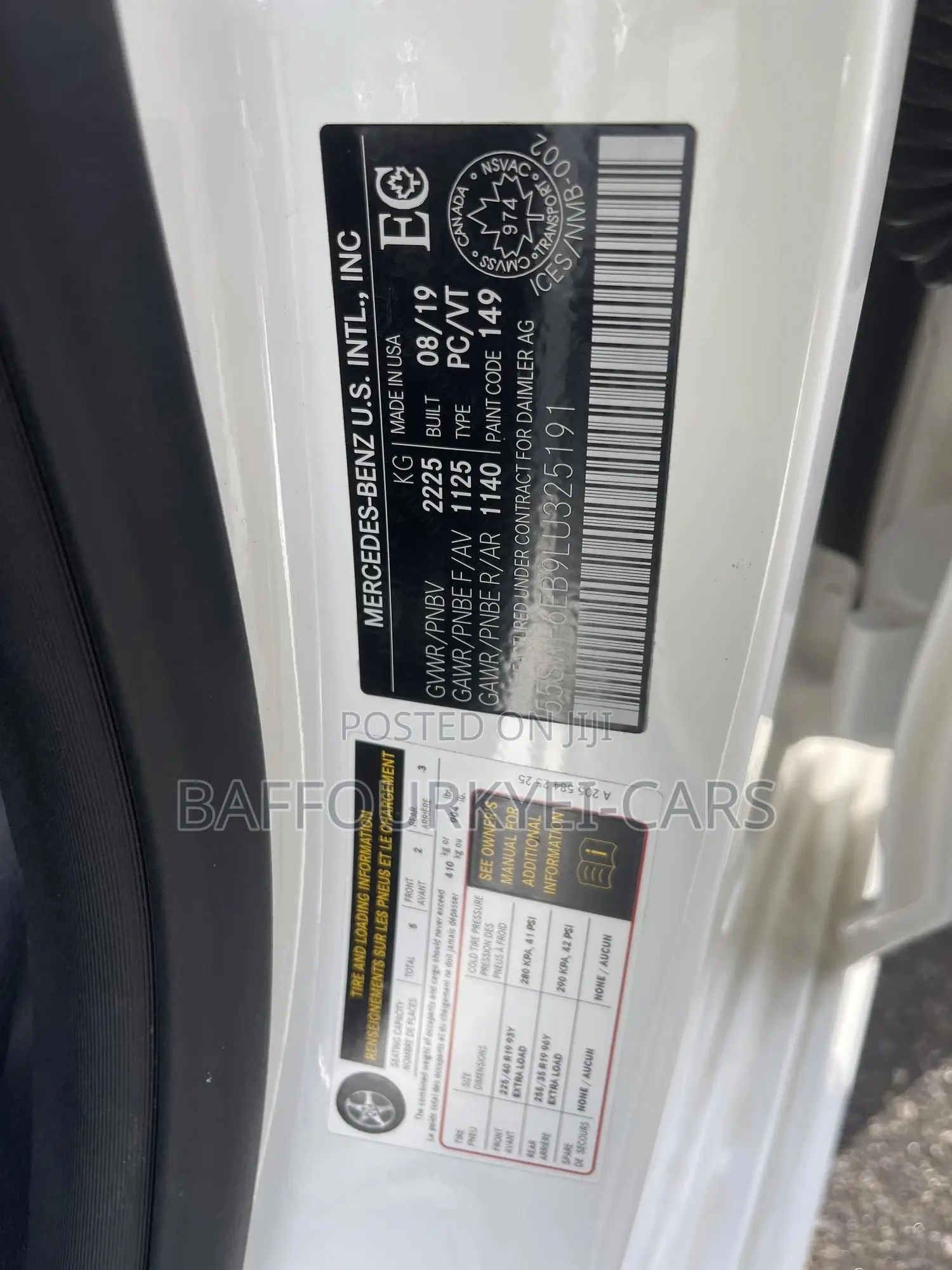 Mercedes-Benz C300 2024 White