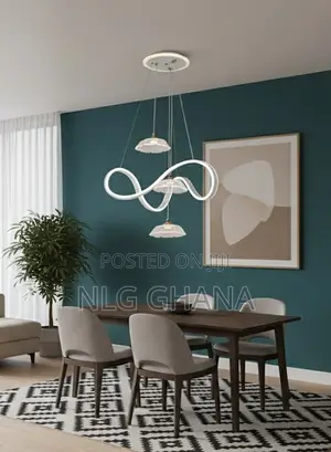Modern Infinity Led Chandelier, Adjustable Pendant. Ghx7365