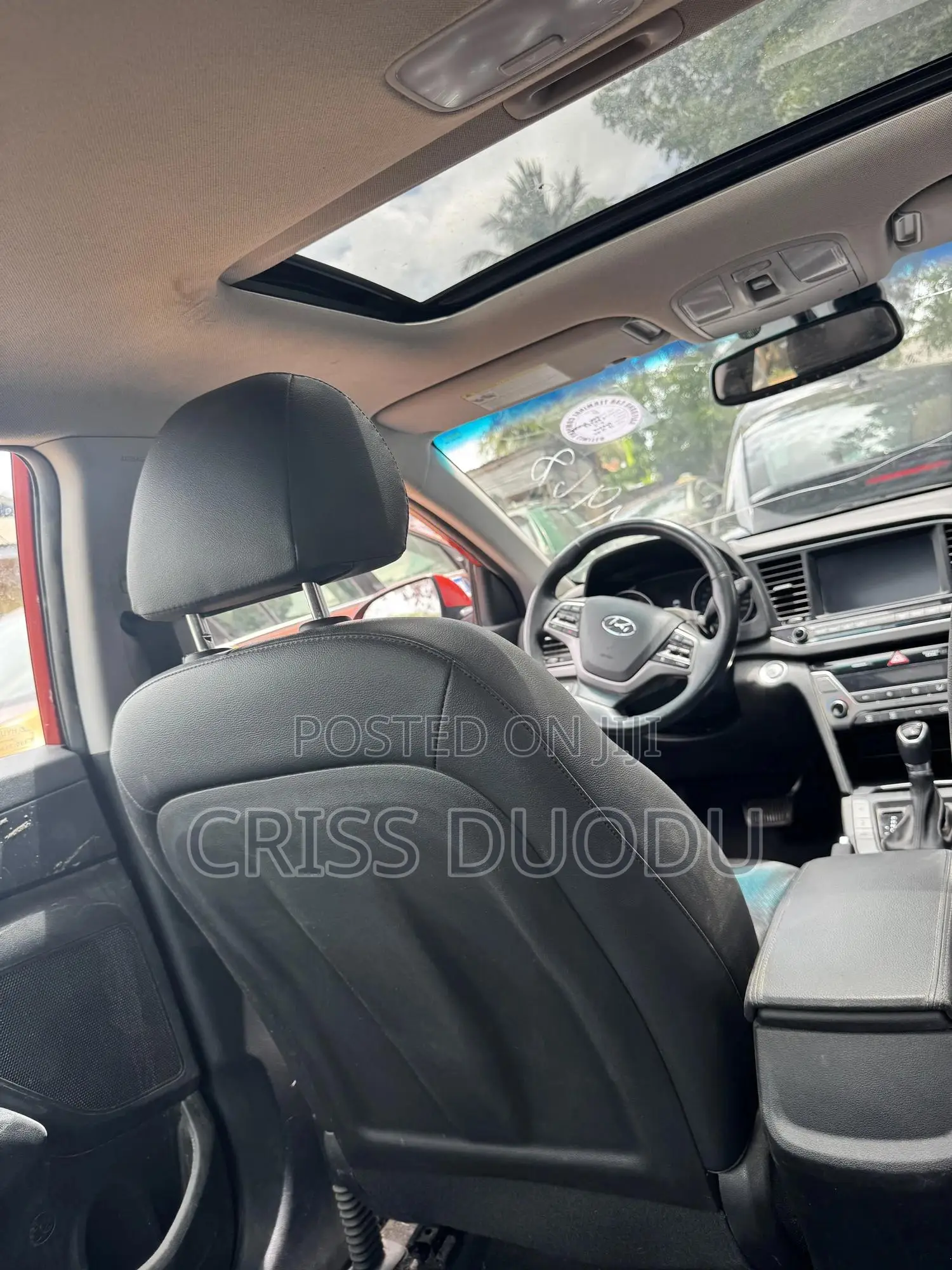 Hyundai Elantra Limited 2018 Orange