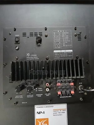 Xs N P - 1 10" Powered Subwoofer,