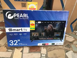 Pearl Quality Display Slim And Flameless 32" Smart Tv