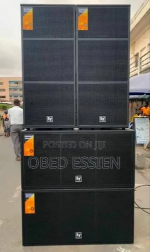 Sets of Original Ev Speakers(Pair of Full Range and a Pair of Bass)