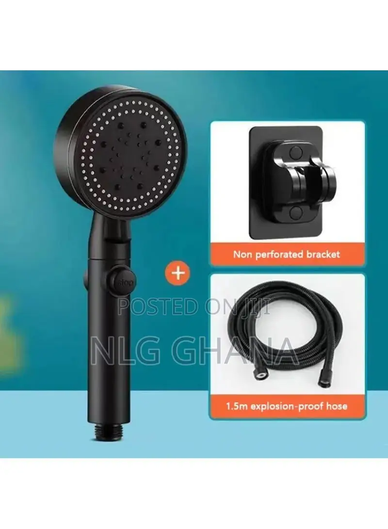 Shower Head With Hose 5 Spraying Modes High Pressure. Tvx9270