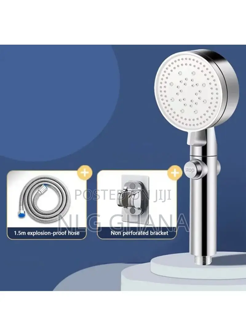 Shower Head With Hose 5 Spraying Modes High Pressure. Tvx9270