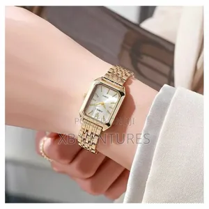 Hot Selling Women Minimalist Square Quartz Watc