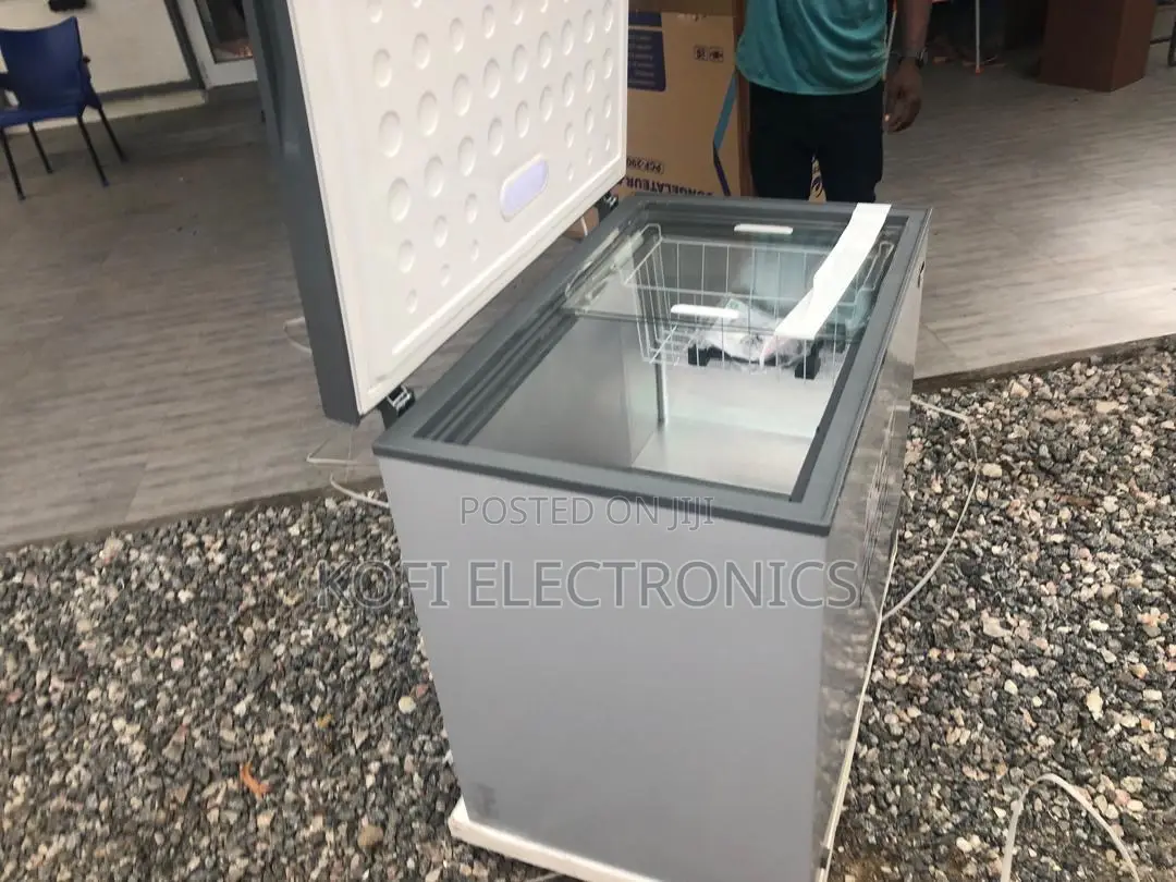 Quiet Cooling Stainless Storage Freezer 200l