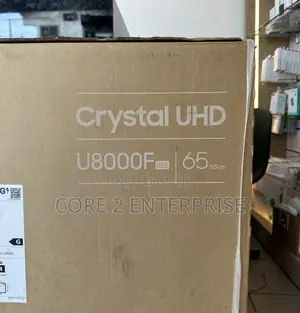 Samsung 65” Crystal Uhd Smart Tv (U8000f Series)