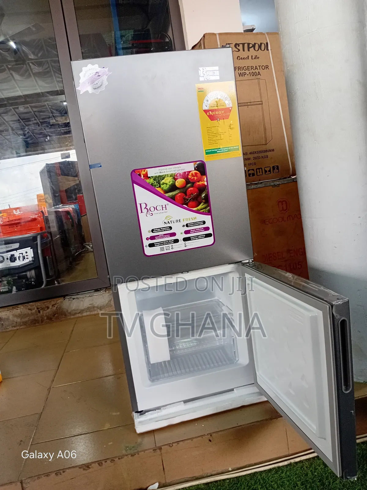 Roch Double Door 87l Fridge Freezer – Fast Cooling, Low Noise
