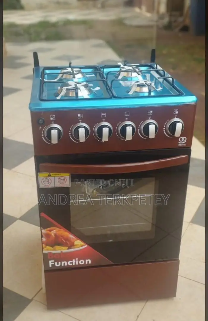 4 Burner Gas Cooker 50x50” Rafiq