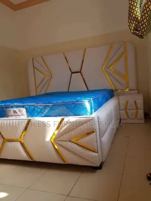 Bless Queen Size Bed Frame With Side Drawers