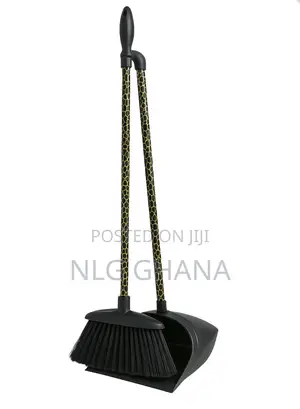 Upright Broom Dustpan Set - Self-Standing. Ghx6257