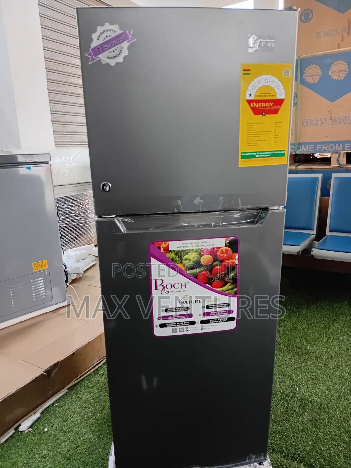 Roch 128litres Top Freezer