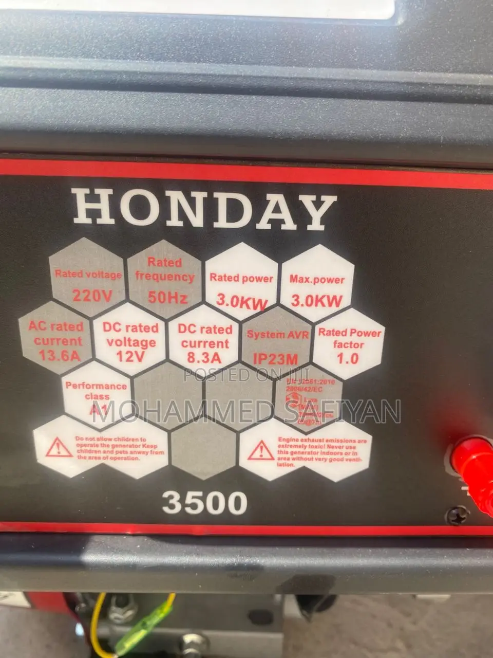 Honday Generator