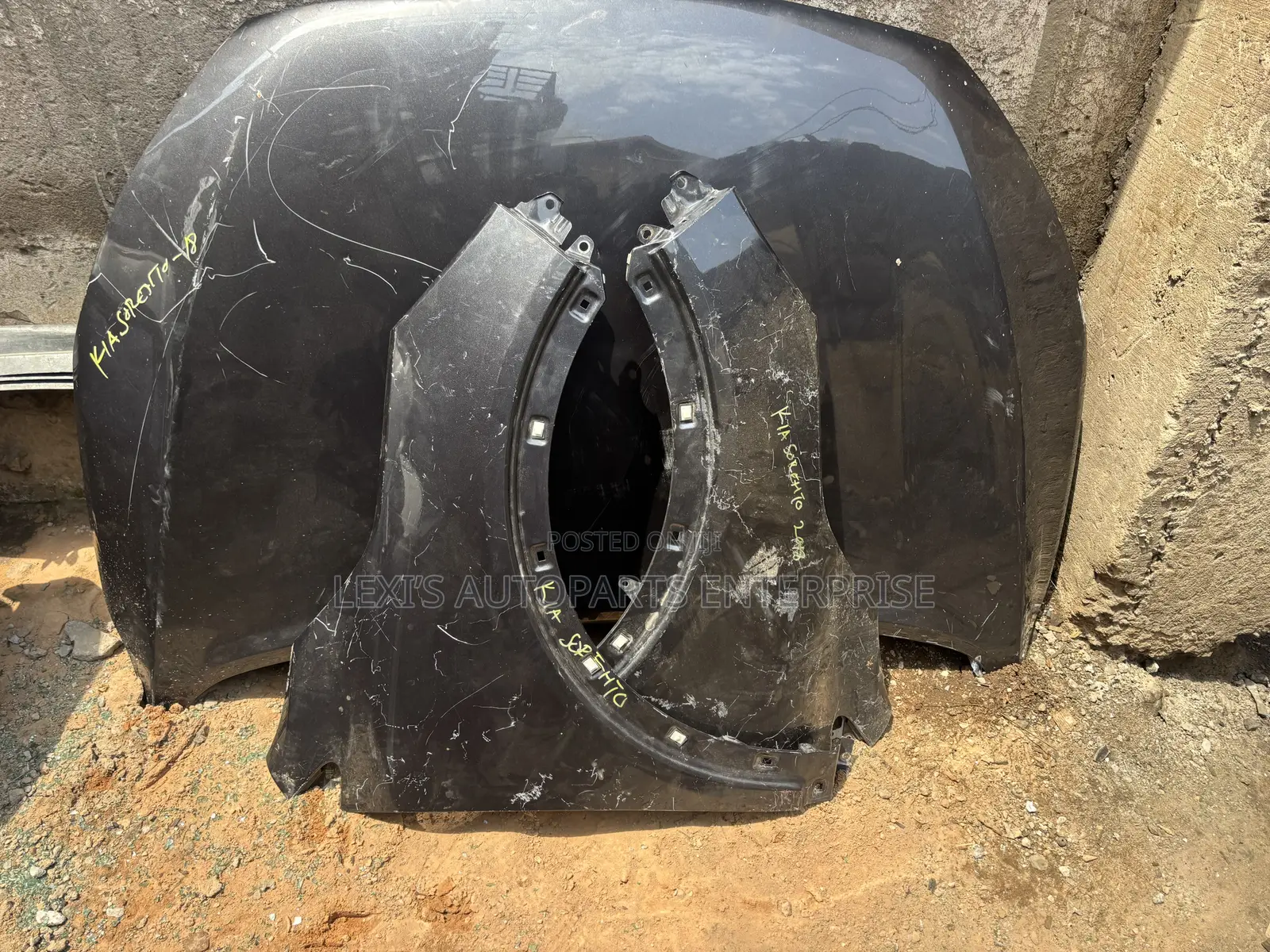 Kia Sorento 2017,2018,2019,2020 Bonnet /Hoods And Fender Available