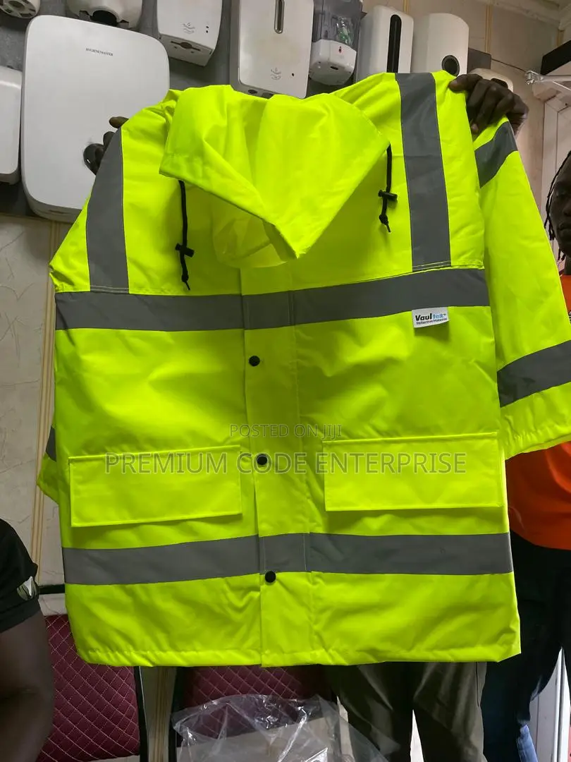 Reflective Cold Room Safety Jacket Waterproof With Hood in North ...