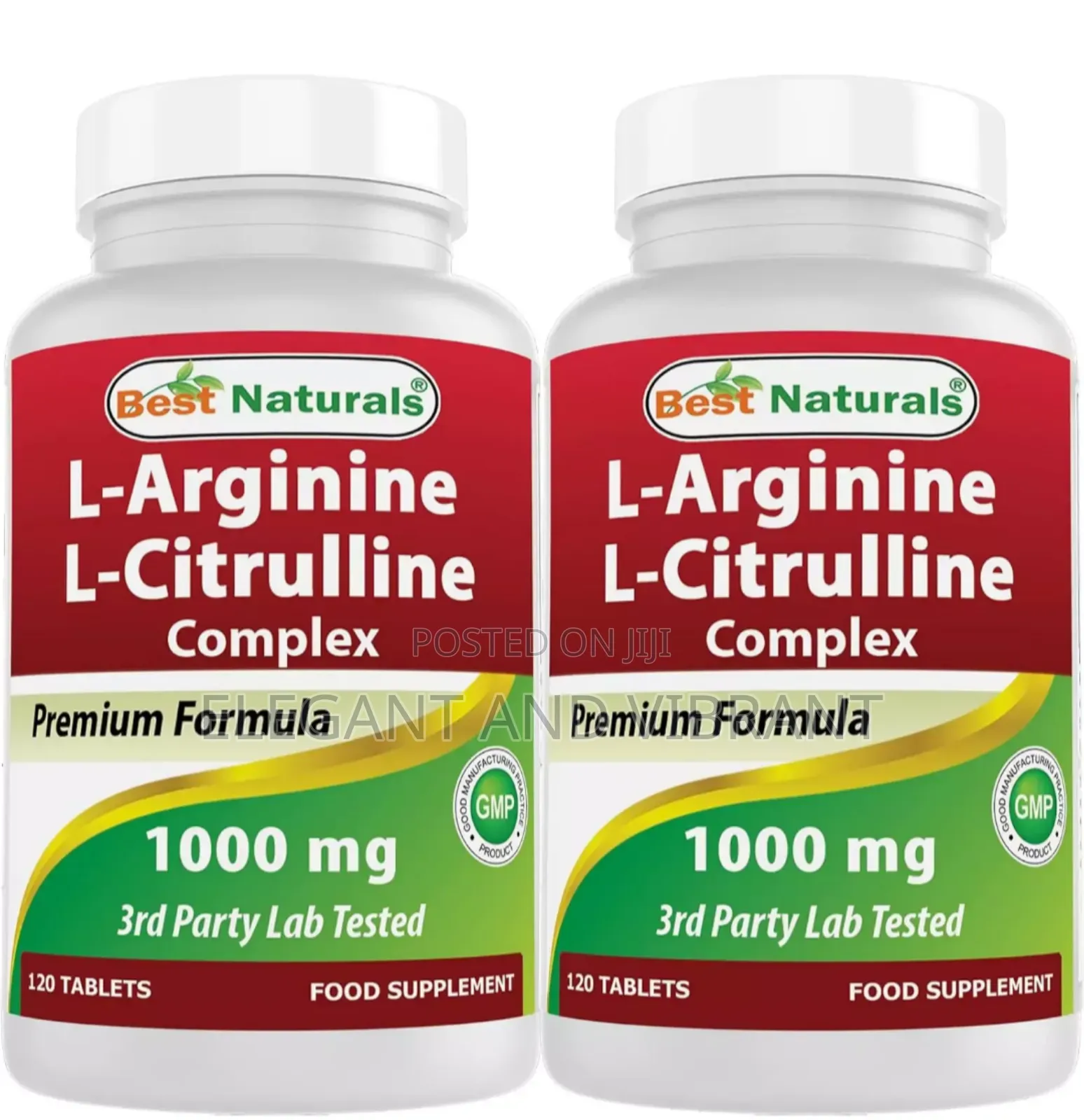 L-arginne L-citruline Complex 120 Tablets