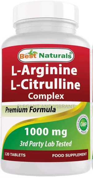 L-arginne L-citruline Complex 120 Tablets