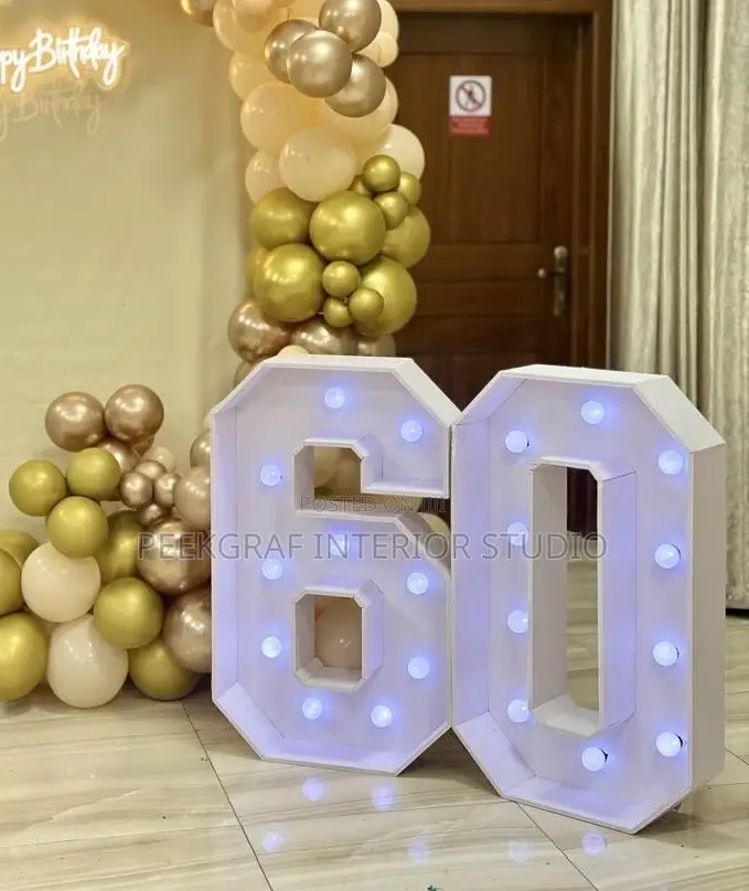 Party Number Marquee Number for Rent