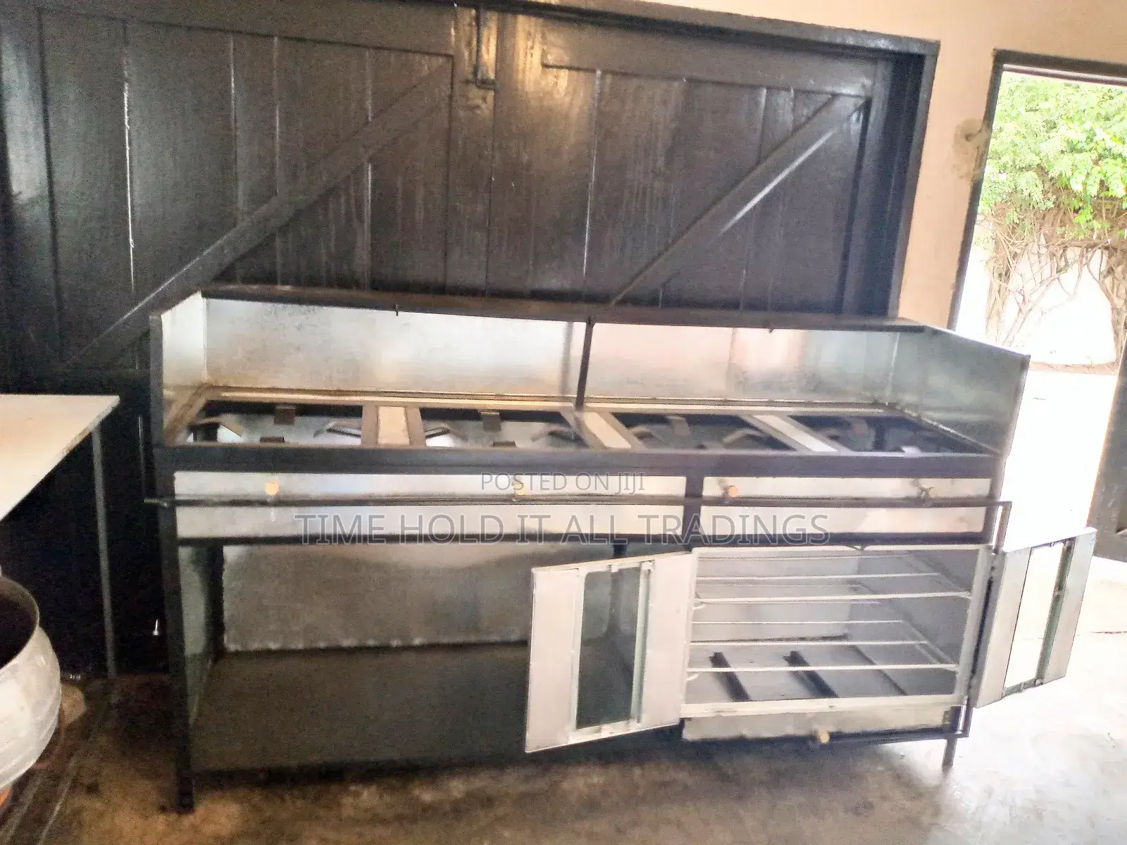 For Stand Gas Stove With Mini Oven for Industrial Use