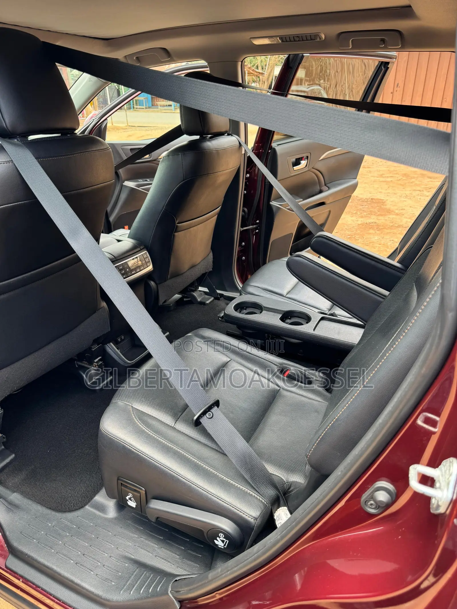 Toyota Highlander Limited Platinum 2019 Burgundy