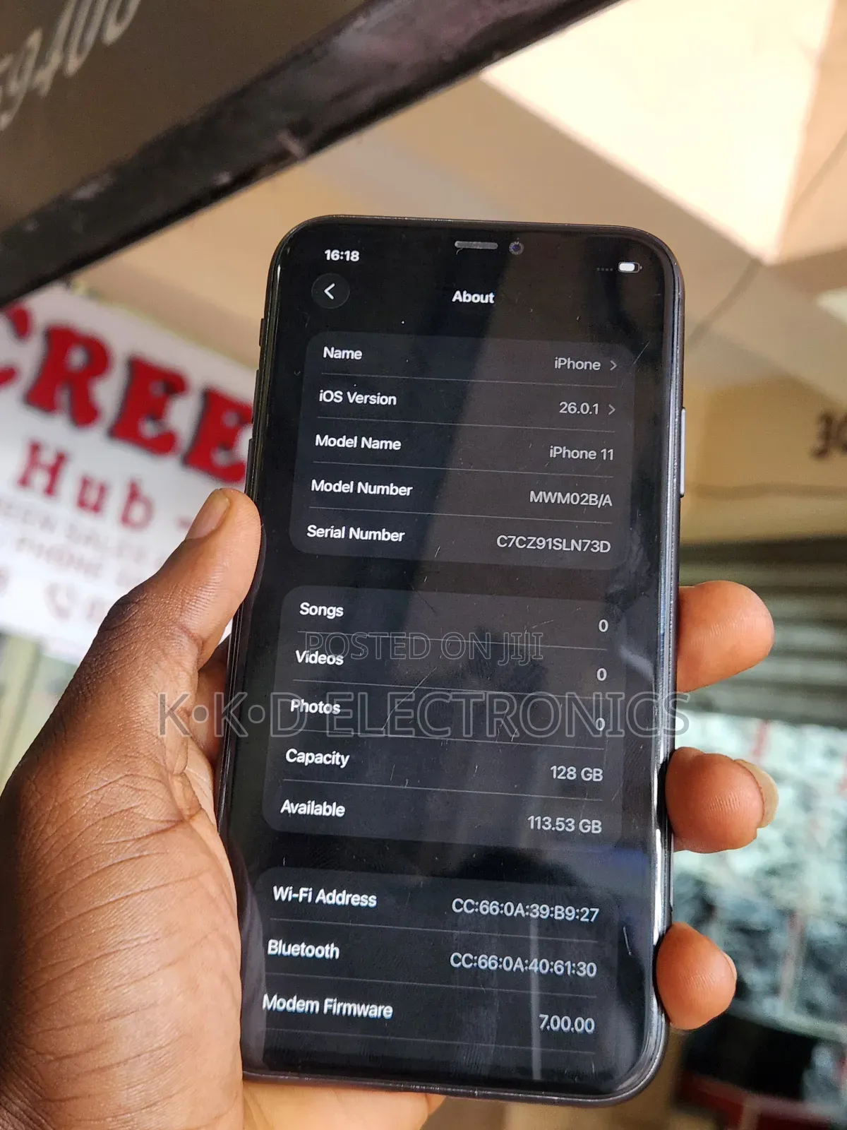 Apple iPhone 11 128 GB Black