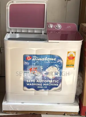 15kg Binatone Twin Tub Washing Machine