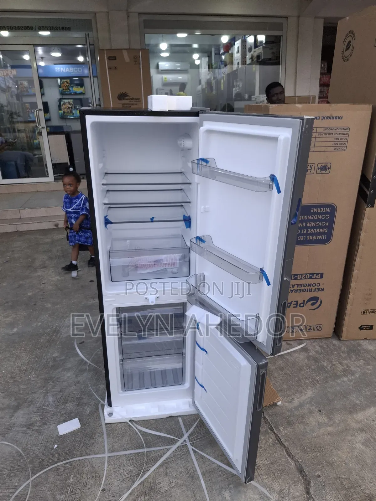 Pearl Double Door Fridge 157ltrs Brand New