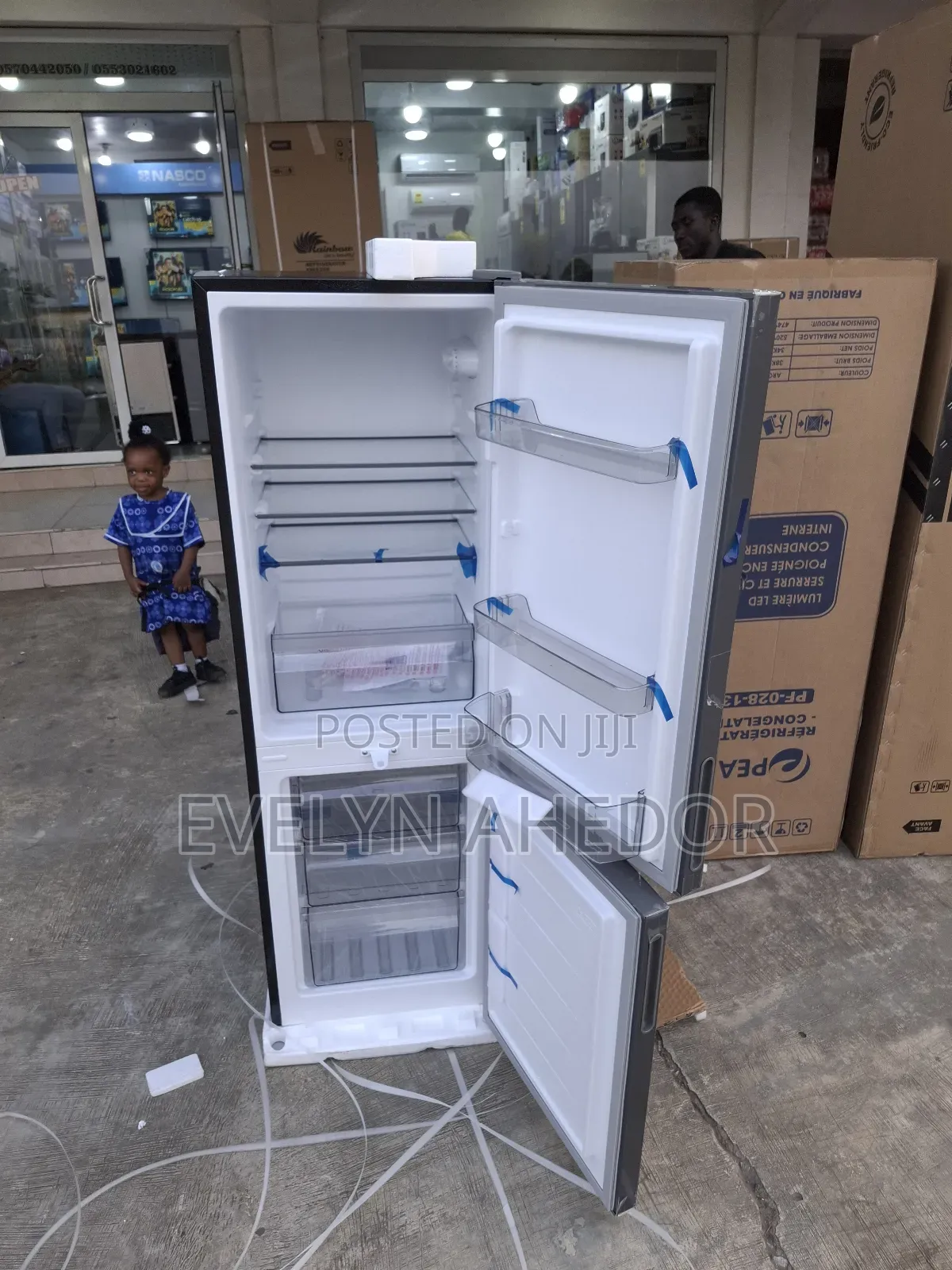 Pearl Double Door Fridge 157ltrs Brand New