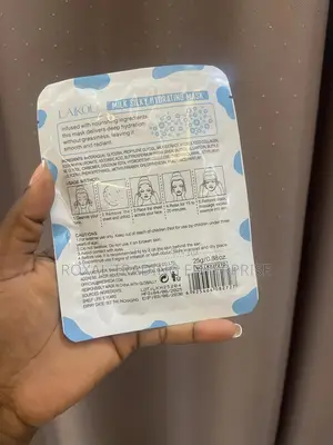 10 Pieces Milk Face Masks
