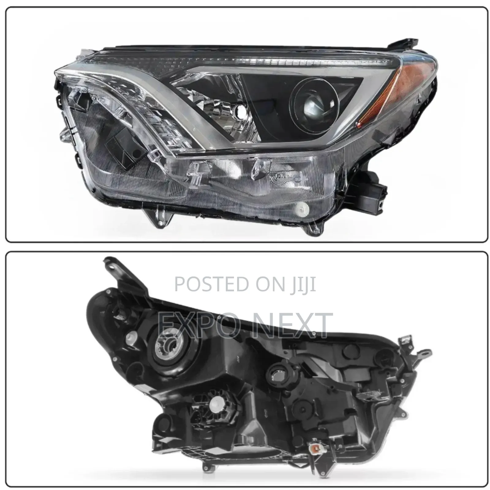 2016-2017 Toyota Rav4 Headlight Halogen Pair