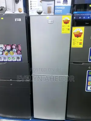 Nasco Bottom Freezer Double Door Fridge 158 Liters