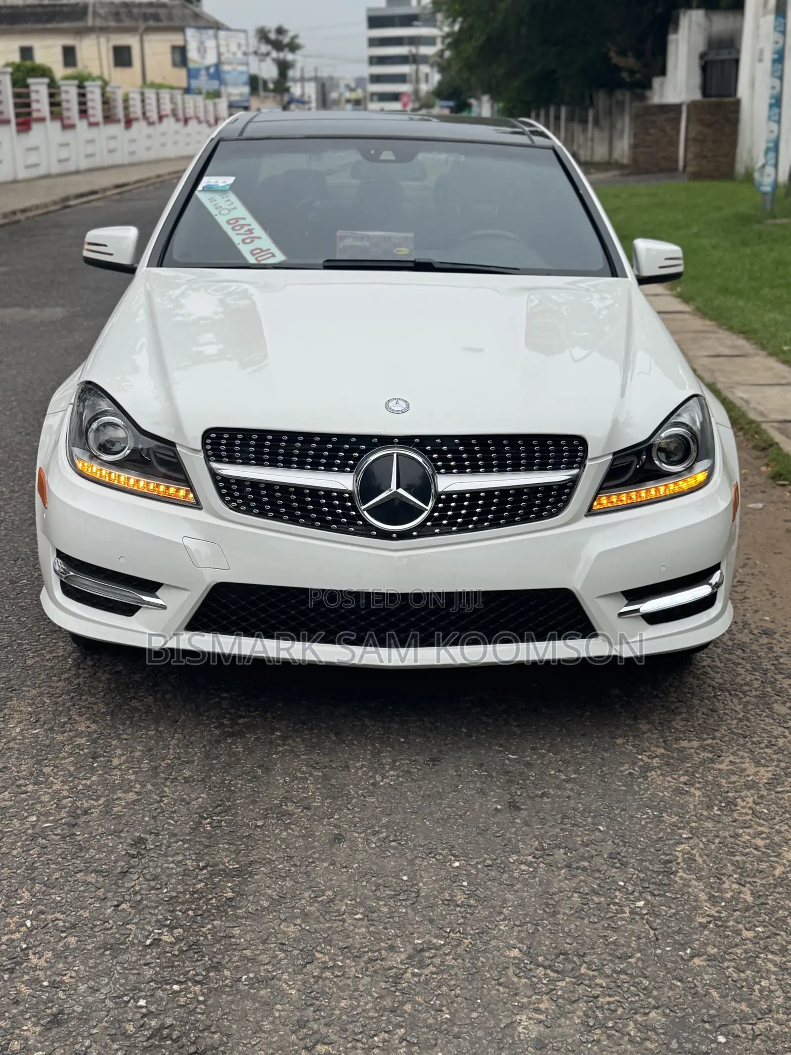Mercedes-Benz C63 2013 White