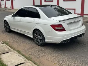 Mercedes-Benz C63 2013 White