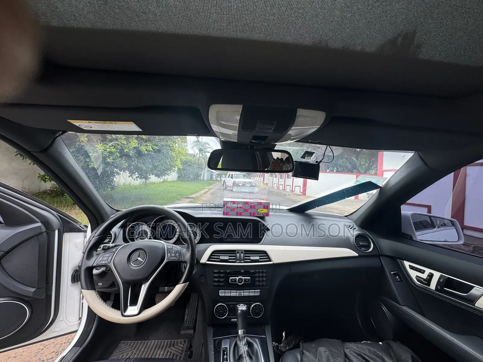 Mercedes-Benz C63 2013 White