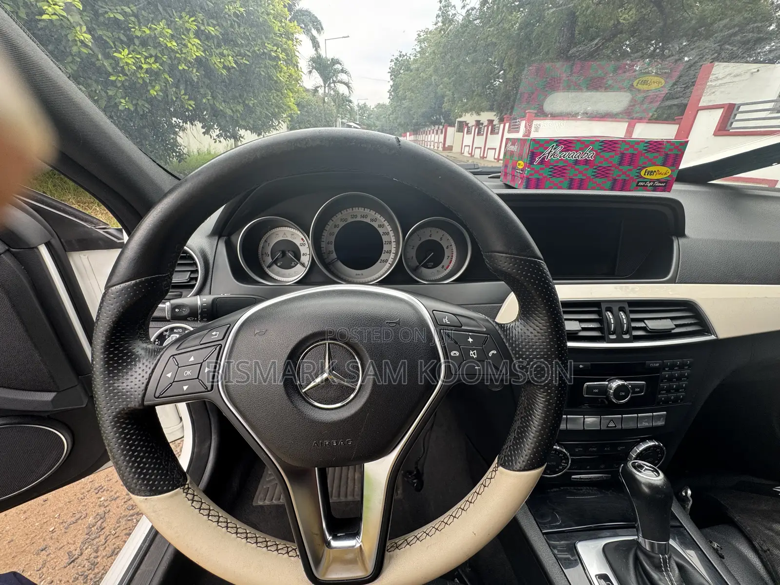 Mercedes-Benz C63 2013 White