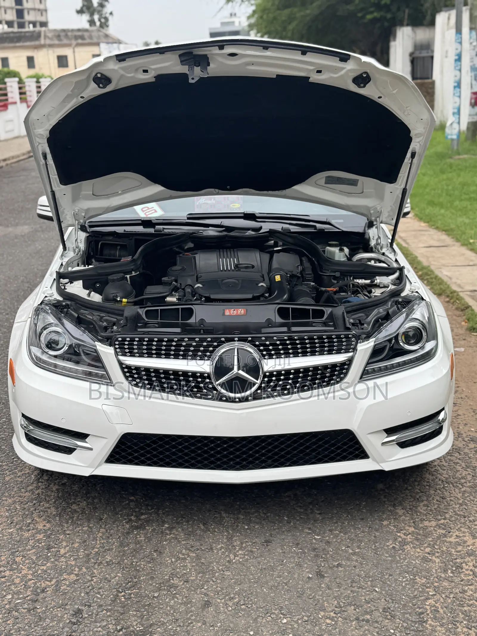 Mercedes-Benz C63 2013 White