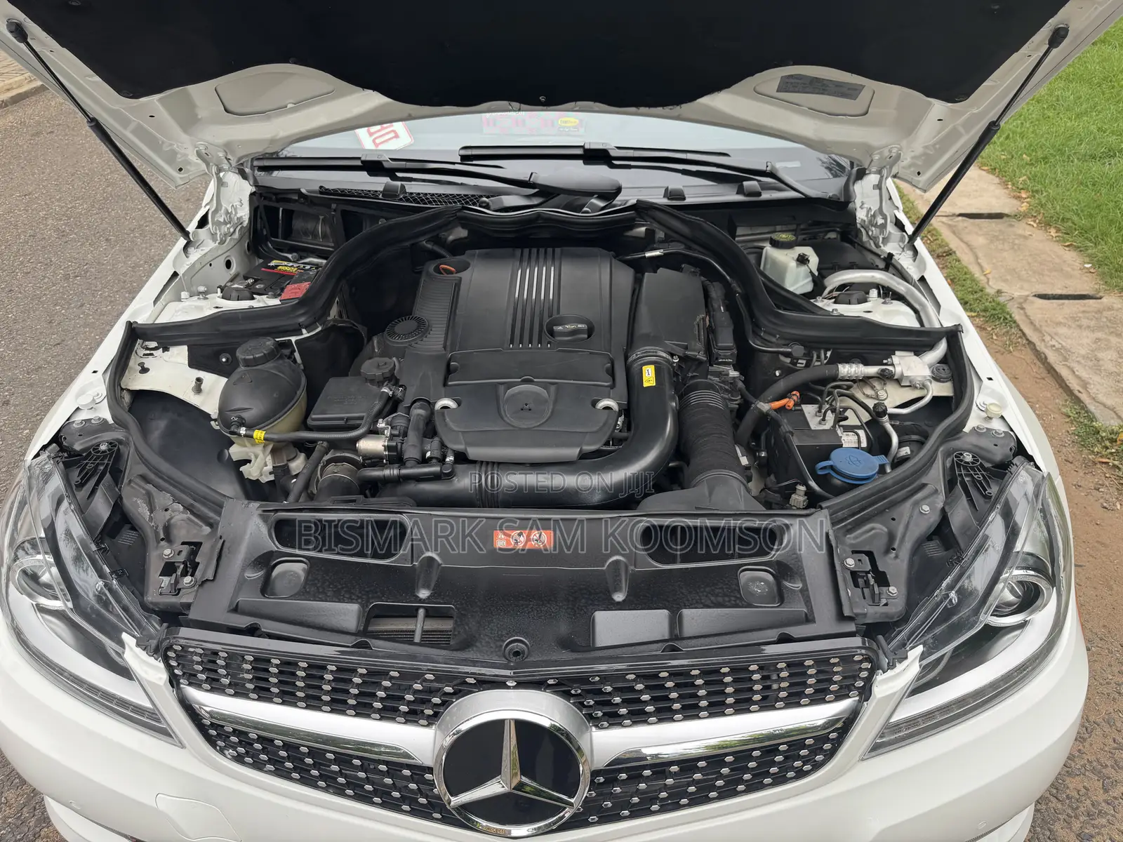 Mercedes-Benz C63 2013 White