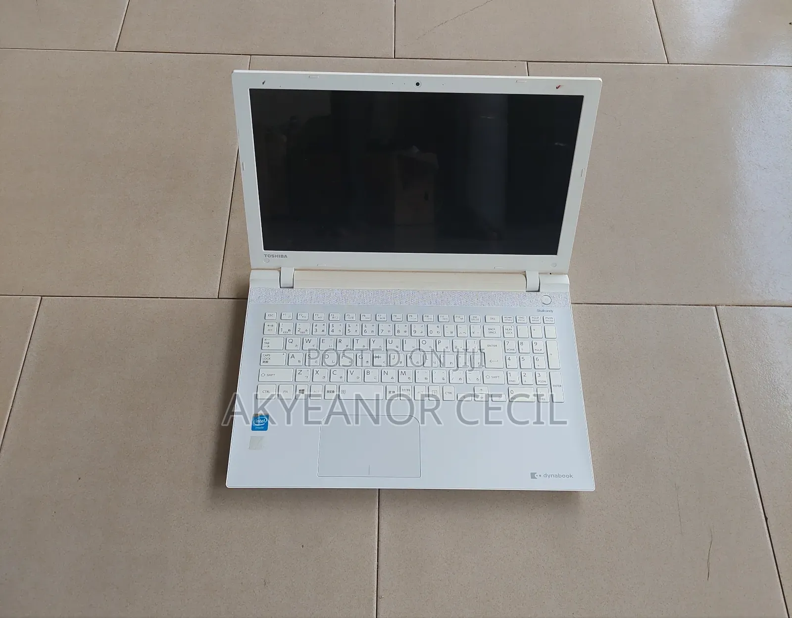 Laptop Toshiba 4GB Intel HDD 500GB