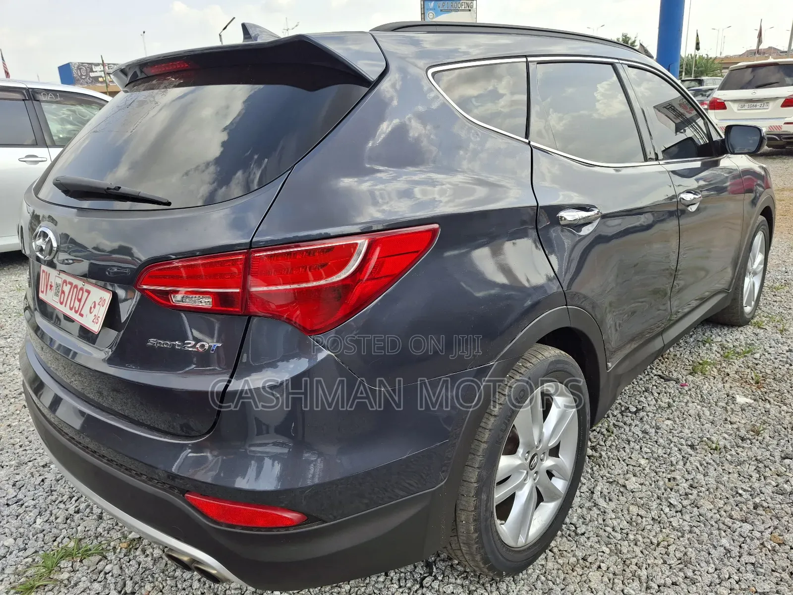 Hyundai Santa Fe Limited 4dr SUV AWD (3.3L 6cyl 6A) 2015 Blue